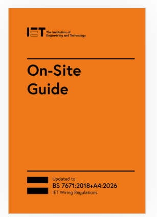 On-Site Guide (BS 7671:2018+A4:2026), 9th Edition